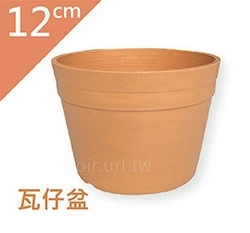 12cm仿陶素燒盆(瓦仔盆)~4S 高8.4cm 商品圖片 5