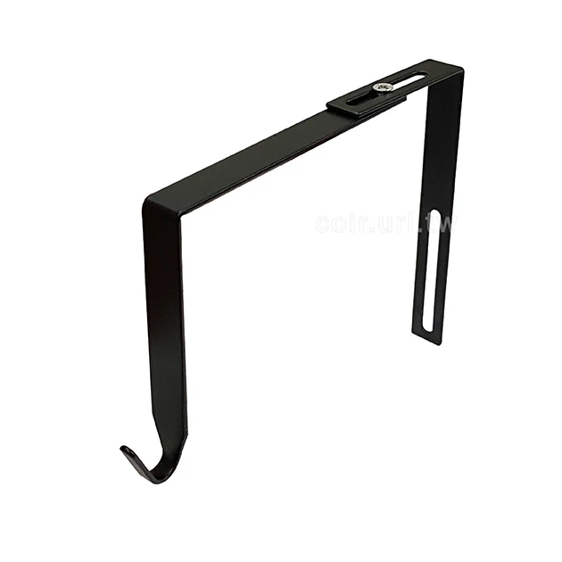 輕型可調式磚牆用掛鉤10~18cm 黑色 商品圖片 2