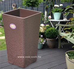 高雅方筒型花盆（15xH28cm） 商品圖片 6