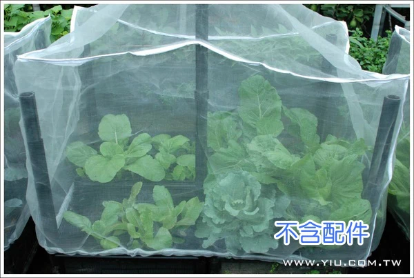 【栽培箱配件】四連通專用防蟲網(拉鍊款) 商品圖片 2