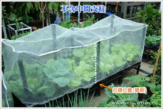 【栽培箱配件】八連通專用防蟲網(拉鍊款)(不含配件) 商品圖片 2