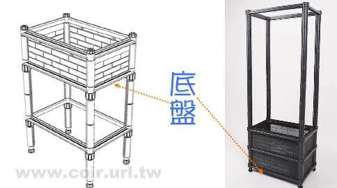 【栽培箱】配件~無洞底盤(單片入)D56 商品圖片 3
