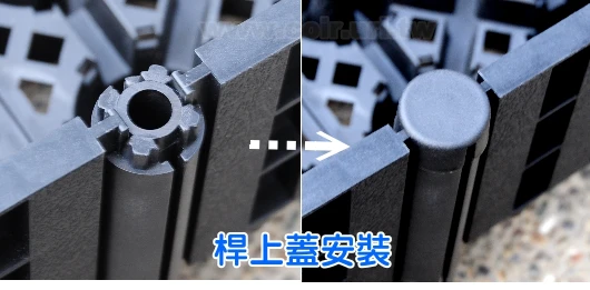 《綠屋頂》桿上蓋-單個 商品圖片 3
