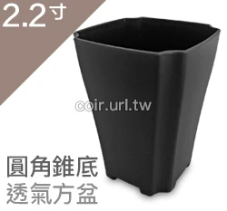 2.2寸圓角錐底透氣方盆 商品圖片 5